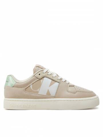 Calvin Klein Jeans Снікерcи Classic Cupsole Low Nbs YW0YW01520 Écru Calvin Klein Jeans Снікерcи Classic Cupsole Low Nbs YW0YW01520 Écru