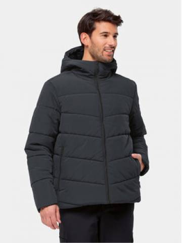 Jack Wolfskin Пуховик Karolinger Jkt 1207831 Чорний Regular Fit Jack Wolfskin Пуховик Karolinger Jkt 1207831 Чорний Regular Fit