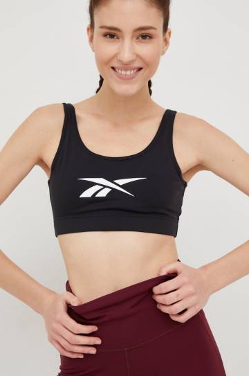 Спортивный бюстгальтер Reebok Workout Ready цвет чёрный Спортивный бюстгальтер Reebok Workout Ready цвет чёрный