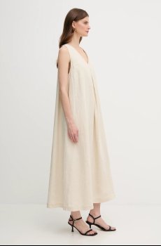 Льняное платье United Colors of Benetton