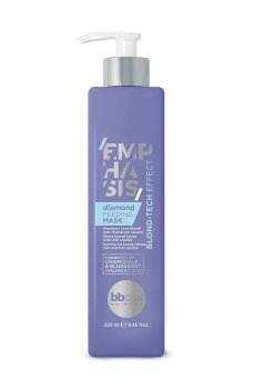 Тонирующая маска для волос BBcos Emphasis Blond-Tech Feeding Mask, Diamond, 250 мл