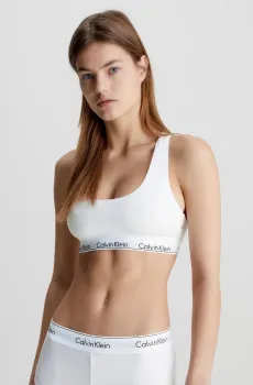 Женский белый топ Белый S Calvin Klein 0000F3785E
