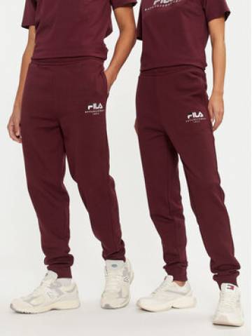 Fila Спортивні штани Unisex Bovrup FAU0146 Бордовий Regular Fit Fila Спортивні штани Unisex Bovrup FAU0146 Бордовий Regular Fit