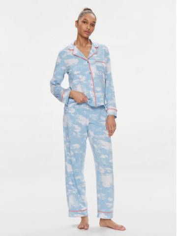 DKNY Піжама YI80003 Блакитний Regular Fit DKNY Піжама YI80003 Блакитний Regular Fit