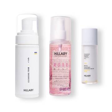 Набір для обличчя сонцезахисний та тонізуючий Hillary Sun protection and Toning Набір для обличчя сонцезахисний та тонізуючий Hillary Sun protection and Toning
