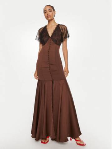 ROTATE Вечірня сукня Nolara 1127042910 Коричневий Slim Fit