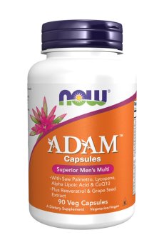 Витамины для мужчин NOW foods Adam Mens Multi, 90 вегетарианских капсул