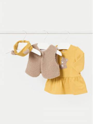 Mayoral Повсякденна сукня 2807 Жовтий Regular Fit Mayoral Повсякденна сукня 2807 Жовтий Regular Fit