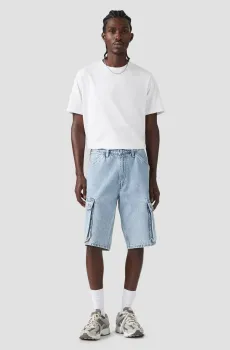 Мужские голубые джинсовые шорты 478™ Baggy Cargo Голубой 29 Levi’s® 001GU;0004