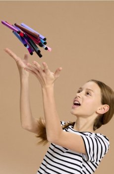 Набір текстових маркерів - різнобарвний