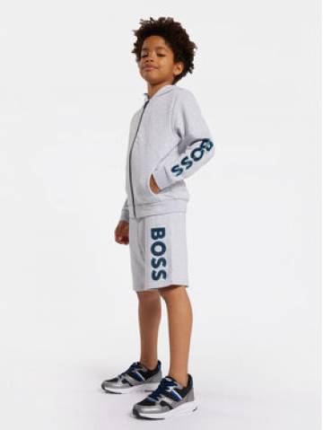 Boss Спортивні шорти J50756 S Сірий Regular Fit Boss Спортивні шорти J50756 S Сірий Regular Fit