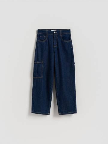 Reserved - Джинси straight fit - темно-синій - 995FN-59J Reserved - Джинси straight fit - темно-синій - 995FN-59J