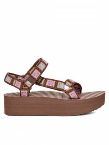 Teva Босоніжки Flatform Universal Crochet 1150210 Коричневий Teva Босоніжки Flatform Universal Crochet 1150210 Коричневий