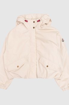 Детская бежевая пуховая куртка Eucalyptus