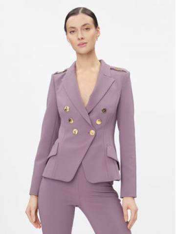 Elisabetta Franchi Піджак GI-061-36E3-V600 Фіолетовий Slim Fit Elisabetta Franchi Піджак GI-061-36E3-V600 Фіолетовий Slim Fit