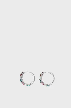 Женские серебристые серьги Серебряный ONESIZE Bimba Y Lola 261BAE212.10040