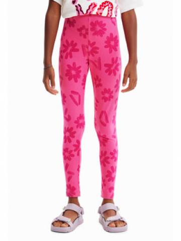 Desigual Легінси 23SGKK01 Рожевий Slim Fit Desigual Легінси 23SGKK01 Рожевий Slim Fit