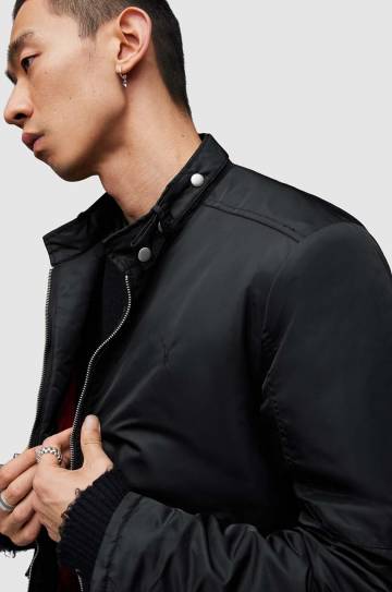 Куртка AllSaints Morphos мужская цвет чёрный зимняя Куртка AllSaints Morphos мужская цвет чёрный зимняя