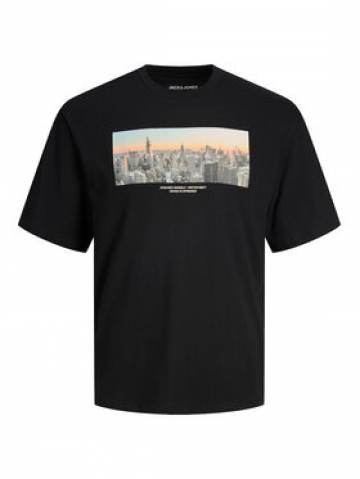 Jack&Jones Junior Футболка 12230626 Чорний Regular Fit Jack&Jones Junior Футболка 12230626 Чорний Regular Fit