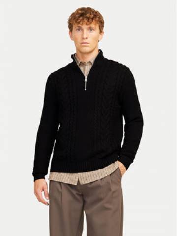 Jack&Jones Светр Craig 12260826 Чорний Regular Fit Jack&Jones Светр Craig 12260826 Чорний Regular Fit