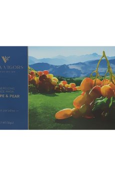 Активизирующая тканевая маска для лица Vigor Energizing Face Mask Виноград и груша, 30 г