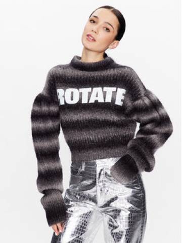 ROTATE Светр Mohair Knit RT2404 Сірий Regular Fit
