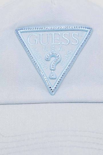 Хлопковая кепка Guess с аппликацией Хлопковая кепка Guess с аппликацией