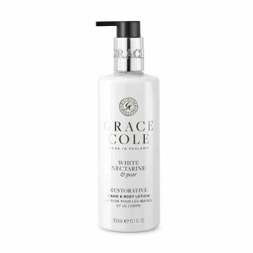 Лосьон для рук и тела Grace Cole Hand & Body Lotion White Nectarine & Pear, 300 мл