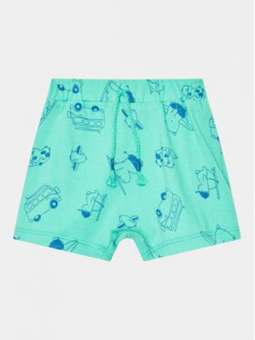 United Colors Of Benetton Шорти з тканини 30HPAF011 Бірюзовий Regular Fit United Colors Of Benetton Шорти з тканини 30HPAF011 Бірюзовий Regular Fit