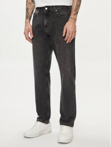 Calvin Klein Jeans Джинси Authentic J30J324830 Чорний Straight Fit Calvin Klein Jeans Джинси Authentic J30J324830 Чорний Straight Fit