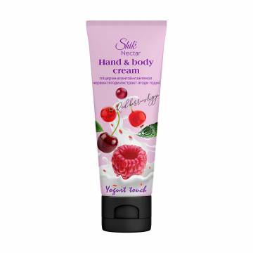 Крем для рук и тела Shik Nectar Yogurt Touch Красные ягоды и экстракт годжи, 75 мл Крем для рук и тела Shik Nectar Yogurt Touch Красные ягоды и экстракт годжи, 75 мл