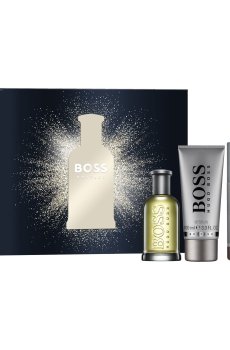 Парфюмированный набор Hugo Boss Boss Bottled мужской (туалетная вода, 100 мл + гель для душа, 100 мл + дезодорант-спрей, 150 мл)