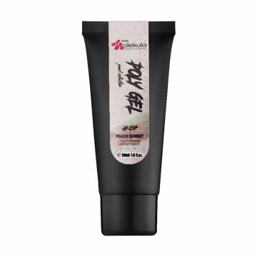 Полигель для ногтей Nails Molekula Professional Poly Gel 07 Peach Sunset, 30 мл Полигель для ногтей Nails Molekula Professional Poly Gel 07 Peach Sunset, 30 мл