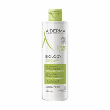 Мицеллярная вода для лица A-Derma Biology Dermatological Hydra Cleanser, 400 мл Мицеллярная вода для лица A-Derma Biology Dermatological Hydra Cleanser, 400 мл