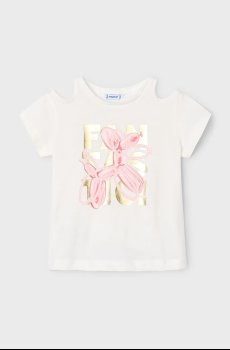 Детская хлопковая футболка Mayoral