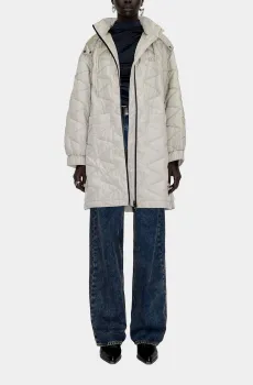 Женская белая куртка Белый L Bimba Y Lola 232BR0470.10001