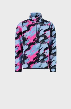 Детская сиреневая спортивная кофта с узором SWEAT ARCTIC FLEECE Сиреневый 164 CMP 34G4755-00ZS