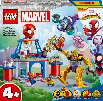 Конструктор LEGO Marvel Павутинна штаб-квартира команди Павука (10794) Конструктор LEGO Marvel Павутинна штаб-квартира команди Павука (10794)