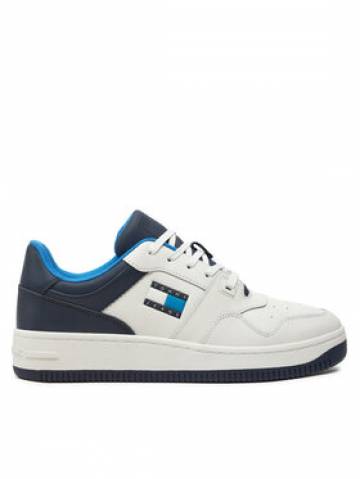 Tommy Jeans Снікерcи Basket Leather EM0EM01434 Cиній Tommy Jeans Снікерcи Basket Leather EM0EM01434 Cиній