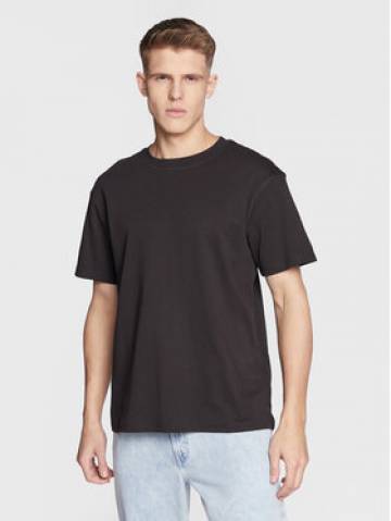 Solid Футболка Danton 21107307 Чорний Boxy Fit Solid Футболка Danton 21107307 Чорний Boxy Fit