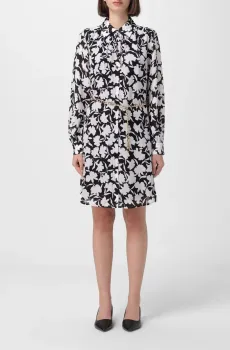 Женское платье с узором POP MINI SHDOW FLR DRS Разноцветный S Michael Kors MS480LCAUY