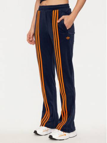adidas Спортивні штани Velour JN8290 Cиній Regular Fit adidas Спортивні штани Velour JN8290 Cиній Regular Fit