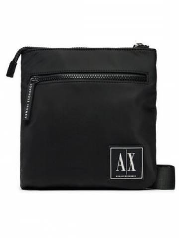 Armani Exchange Плоска сумка XM000105 AF10336 UC001 Чорний Armani Exchange Плоска сумка XM000105 AF10336 UC001 Чорний