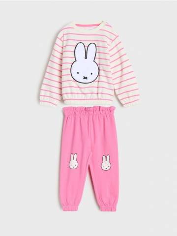 Трикотажний комплект Miffy - кремовий Трикотажний комплект Miffy - кремовий