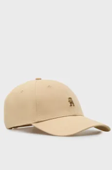 Женская бежевая кепка ELEVATED Бежевый ONESIZE Tommy Hilfiger AW0AW17631