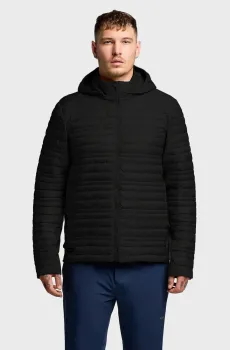Мужская черная ветровка HURRICANE INSULATED Черный M Saucony SAM800350-BK