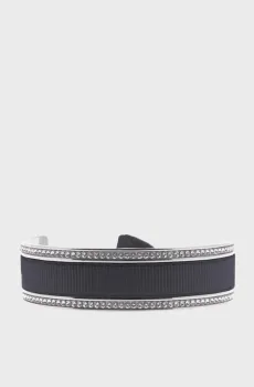 Женский черный браслет 9mm Черный ONESIZE Les Interchangeables A48221