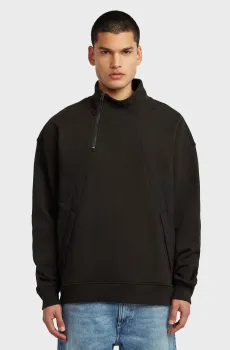 Мужская черная спортивная кофта Fabric Черный L G-Star RAW D27086,E124