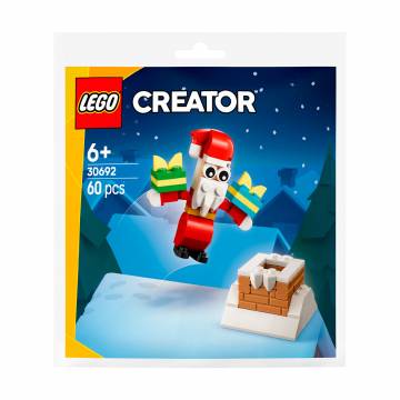 Конструктор LEGO Creator Рождественские забавы с дымоходом с Сантой, 60 деталей, от 6 лет (30692) Конструктор LEGO Creator Рождественские забавы с дымоходом с Сантой, 60 деталей, от 6 лет (30692)