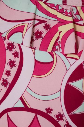 Детский слитный купальник Guess цвет розовый